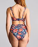 Liliflora Bette Balcony Bikini And High Waist Brief Liliflora Print