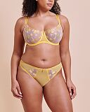 Limoncello Balcony Bra And Tanga Brief Lemon Blush