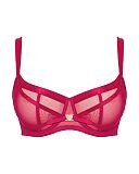 Loved Up Balcony Bra Crimson TKD Lingerie Scantilly Fashion CF1