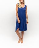 Madeline Jersey Swing Nightdress Dark Blue TKD Lingerie Cyberjammies Fashion F1