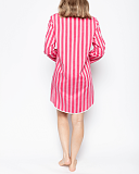 Mallory Stripe Nightshirt Pink Mix TKD Lingerie Cyberjammies Fashion B1