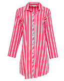 Mallory Stripe Nightshirt Pink Mix TKD Lingerie Cyberjammies Fashion CF1