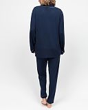 Marina Revere Jersey Pyjama Set Navy