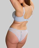 Meadow Plunge Bra And Brazilian Brief Dusky Blue