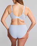 Meadow Plunge Bra And Deep Brief Dusky Blue