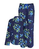 Midnight Berry Fruit Print Pyjama Set Navy Mix