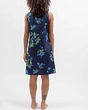 Midnight Berry Fruit Print Short Nightdress Navy Mix