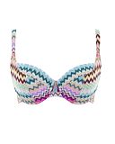 Milano Balconnet Bikini Ikat Print TKD Lingerie Panache Swimwear Fashion CF1 F