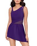 Network News Alina Shaping Swimdress Mulberry