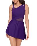 Network News Alina Shaping Swimdress Mulberry