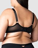 Obsession Maternity Bra And Brief Black