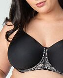 Obsession Maternity Bra And Brief Black