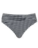 Olivia Midi Brief Black Gingham