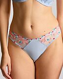 Ottilie Brazilian Brief Dusky Blue