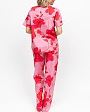 Pippa Floral Print PJ Set Pink Mix