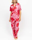 Pippa Floral Print PJ Set Pink Mix