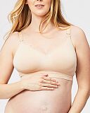 Popping Candy Basic Nursing Bralette Beige