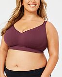 Popping Candy Basic Nursing Bralette Plum Cake Maternity TKD Lingerie F3