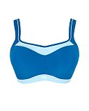 Power Wired Padded Sports Bra Ocean
