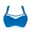 Power Wired Padded Sports Bra Ocean