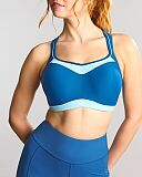 Power Wired Padded Sports Bra Ocean