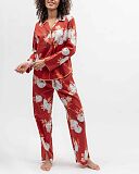 Pumpkin Spice Pyjama Set Burnt Sienna Mix