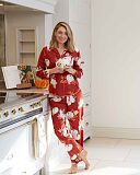 Pumpkin Spice Pyjama Set Burnt Sienna Mix