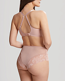 Radiance Moulded Non Padded Bra And Deep Brief Hazel TKD Lingerie Panached Fashion B2