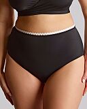 Ric Rac Sofia Deep Brief Black White