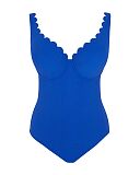 Rita Plunge Swimsuit Cobalt