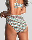 Seersucker High Waist Brief Seersucker Multi