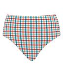 Seersucker High Waist Brief Seersucker Multi