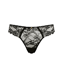 Selena Brazillian Brief Noir TKD Lingerie Panache Fashion CF1