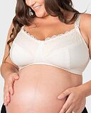 Show Off Non Wired Nursing Bra Ivory