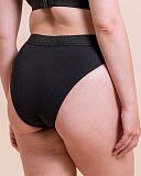 Siren Seas High Leg Bikini Black