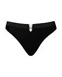 Siren Seas High Leg Bikini Black
