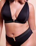 Siren Seas Non Wired Bikini Top Black