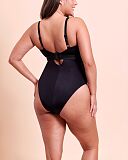 Siren Seas Non Wired Swimsuit Black