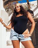 Smoothie Support Stretch Body Black