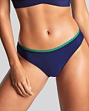 Sofia Brazilian Brief Ric Rac Navy TKD Lingerie Panache Swim Fashion F1