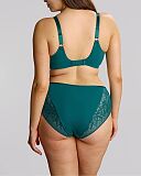 Sophia Full Cup Bra And Deep Brief Teal Blue