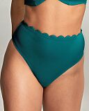 Spirit High Waist Brief Teal Blue