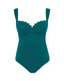 Spirit Monica Balcony Swimsuit Teal Blue