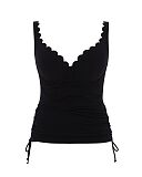 Spirit Selena Plunge Tankini Black
