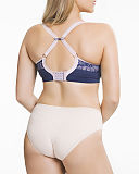 Sugar Candy Lux Fuller Seamless Everyday Bra Racerback Navy TKD Lingerie Fashion Cake pb