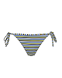 Summer Tie Side Pant Blue Yellow TKD Lingerie Panache Swim Fashion CF1
