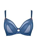 Suspense Plunge Bra French Blue TKD Lingerie Scantilly Fashion CF1