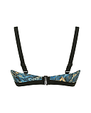 Swim & Tonic Reversible Triangle Bikini Black Snake TKD Lingerie Curvy Kate Fashion CB1