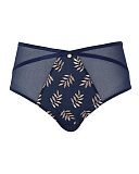 Tango Deep Brief Navy Champagne TKD Lingerie Panache Fashion CF1