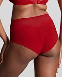 Tango Lace Deep Brief Scarlet